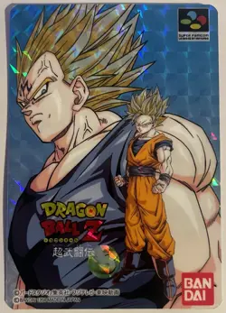 Carte Dragon Ball Z Super Battle Card JCC Prism Ccg 134 DBZ Video Game Butoden 3 - Image 1