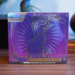 Scarlet & Violet Elite Trainer Box - New Factory Sealed (Miraidon) Pokemon Cards 820650853418 - Image 1