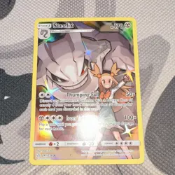 Steelix 247/236 SM Cosmic Eclipse Secret Rare Full Art Holo Pokemon Card - Image 1