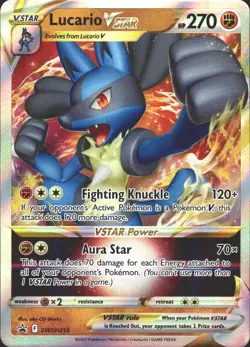 Lucario VSTAR SWSH214 Sword & Shield Promo Cards Promo NM - Image 1