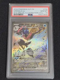 PSA 10, Greninja EX #132, Special Illistration Collection, Graded Pokemon Card - Image 1