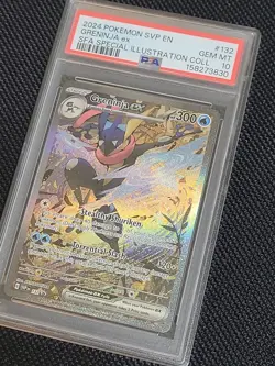 PSA 10, Greninja EX #132, Special Illistration Collection, Graded Pokemon Card - Image 2