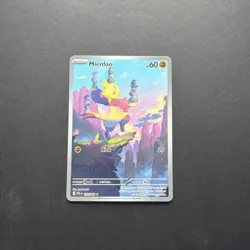 Pokemon Card Mienfoo 133/086 Illustration Rare White Flare Near Mint - Image 1