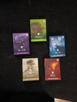 MAGIC THE GATHERING 2024 WELCOME DECKS SET OF 5 - Image 1