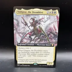 Vishgraz, The Doomhive - Mythic - Extended Art - MTG - Phyrexia All Will Be One - Image 1