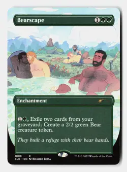 Bearscape 1008 Rare Secret Lair Drop Series Magic: The Gathering Near Mint - Image 1