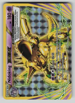 Nidoking BREAK 46/108 Evolutions Pokemon LP - Image 1