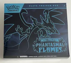 2025 English Pokemon TCG Phantasmal Flames ETB Elite Trainer Box - Sealed - Image 1