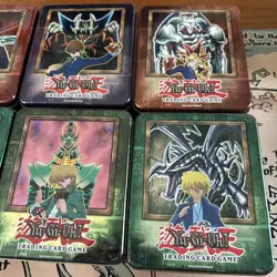 Vintage Yu-Gi-Oh! Tin Lot TCG Empty Opened No Cards Dark Magician Kaiba Jinzo - Image 3