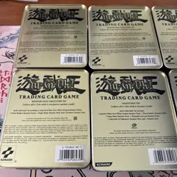 Vintage Yu-Gi-Oh! Tin Lot TCG Empty Opened No Cards Dark Magician Kaiba Jinzo - Image 5