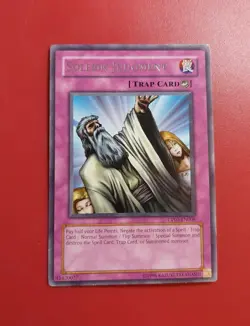 Solemn judgement -CP01 EN008- Rare LP Yu-Gi-Oh! TCG - Image 1