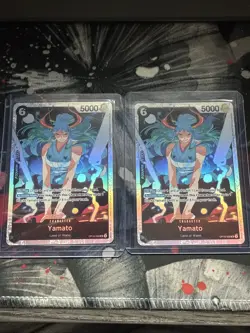 One Piece Yamato OP16-098 SR Foil English NM Two available - Image 1