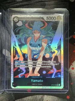 One Piece Yamato OP16-098 SR Foil English NM Two available - Image 3