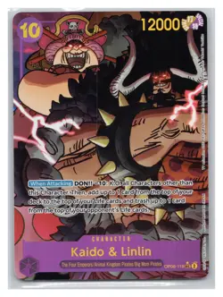 Two Legends #OP08-119 Kaido & Linlin (Parallel) - Image 1
