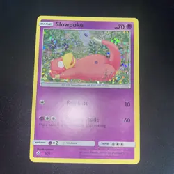 Slowpoke 5/12 McDonald's 2018 Holo Card Promo - Image 2