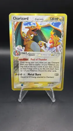 Charizard 4/100 [Delta Species] — MP/HP — Crystal Guardians — Rare Pokemon Card - Image 1