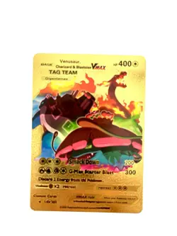Pokemon gold foil fan art cards. Sold Individually In Clear Protective Sleeve. - Image 1