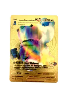 Pokemon gold foil fan art cards. Sold Individually In Clear Protective Sleeve. - Image 1