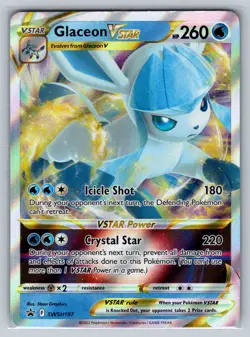 Glaceon VSTAR SWSH197 SWSH: Sword & Shield Promo Cards Holo - Image 1