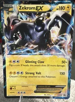 The Pokemon Company Zekrom EX BW38 Promo - CARD HAS SURFACE SCRATCHES - Image 1