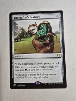 Lifecrafter's Bestiary Commander: Innistrad: Midnight Hunt Regular - Image 1