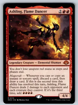 Ashling, Flame Dancer 115 Mythic Modern Horizons 3 Magic: The Gathering LP - Image 1