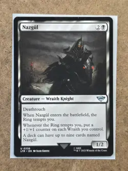 Nazgul (0336) - Lord of the Rings: Tales of Middle-earth - MTG - Near Mint - Image 1