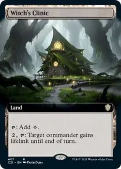 Witch's Clinic (Extended Art) - 407 / English / Near Mint MTG - Image 1