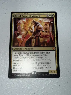 x1 Blood Baron of Vizkopa M MTG Commander 2017 M/NM, English - Image 1