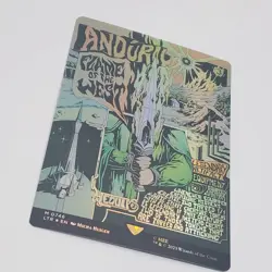 Anduril, Flame of the West (Borderless Poster) Lord of the Rings Foil NM - Image 2