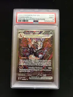 2024 POKEMON PAF EN CHARIZARD ex SPECIAL ILLUSTRATION RARE #234 MINT 9 - Image 1