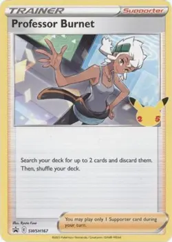 Professor Burnet SWSH167 Pokemon TCG - Image 1