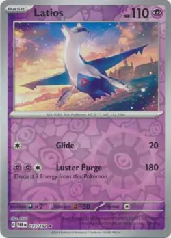 Latios 073/182 Reverse Holo Paradox Rift Pokemon TCG - Image 1
