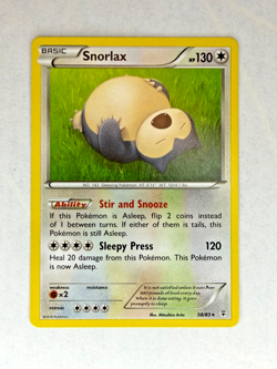LP Snorlax 58/83 Generations Regular 2016 Pokemon TCG - Image 2