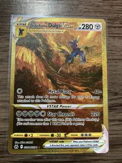 2023 Pokemon Crown Zenith Origin Forme Dialga VSTAR Full Art GG68/GG70 NM/Mint - Image 1