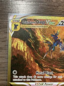 2023 Pokemon Crown Zenith Origin Forme Dialga VSTAR Full Art GG68/GG70 NM/Mint - Image 2
