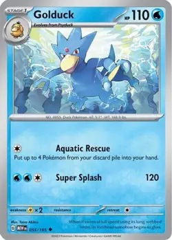Golduck 055/165 Uncommon Pokemon 151 English - Image 1
