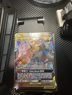 2019 Pokemon Sun & Moon Cosmic Eclipse #157/236 Reshiram & Zekrom GX - Image 2