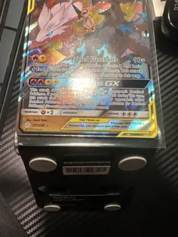 2019 Pokemon Sun & Moon Cosmic Eclipse #157/236 Reshiram & Zekrom GX - Image 3