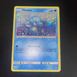 Horsea 3/12 Holo - 2018 McDonalds Pokemon promo - Image 2