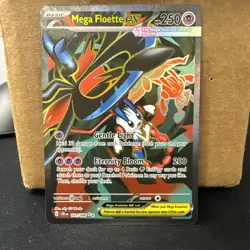Mega Floette Ex 101/086 full art Pokemon Chaos Rising near mint ships fast - Image 1