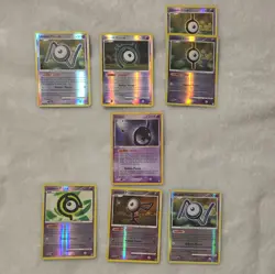 Nintendo Pokemon TCG Unseen Forces Unown Holo Reverse Holo Lot 2005 Unown 1/28* - Image 1