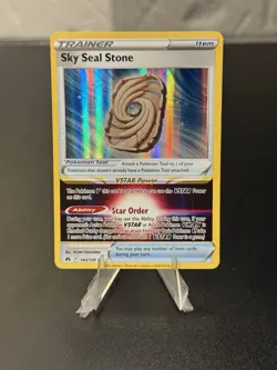 Pokemon - Sky Stone Seal - 143/159 - Crown Zenith - Holo Rare - NM/M - Image 1