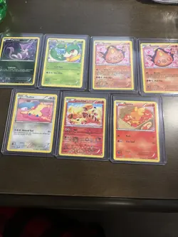 Pokemon TCG Card Collection - 7 Assorted Rare Cards RADIANT COLLECTION ALL - Image 1