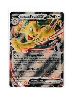 Pokemon TCG - Destined Rivals - Team Rocket's Persion EX (150/182) - NM - Image 1
