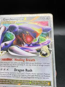 2009 POKEMON DIAMOND & PEARL BLACK STAR PROMO #DP46 GARCHOMP C LV.X-HOLO HP ZG1 - Image 2