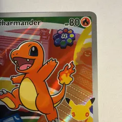 First Partner Illustration Charmander Promo Full Art Holo 038 Pokemon TCG - Image 3