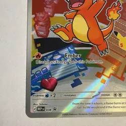 First Partner Illustration Charmander Promo Full Art Holo 038 Pokemon TCG - Image 5