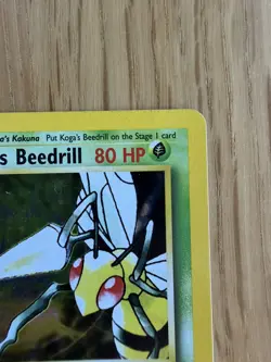 Pokemon TCG Kogas Beedrill Gym Challenge 9/132 - Image 4