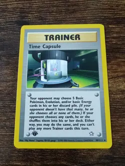 Pokemon Neo Genesis 1st Edition Time Capsule 90/111 Non Holo - Image 1